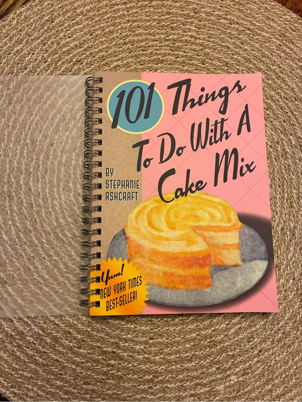 101 Things To Do With A Cake Mix Cookbook Spiral Notebook